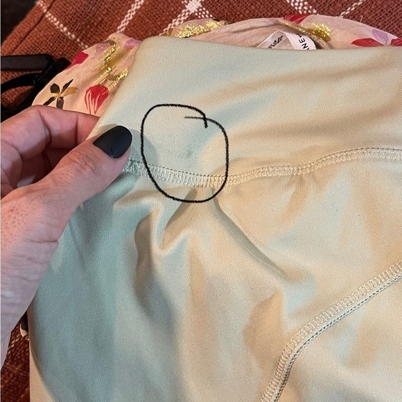 Madewell MWL Pull On Flex Mini Fitness Skirt - Seagrass Green - Size XL - Picture 9 of 12